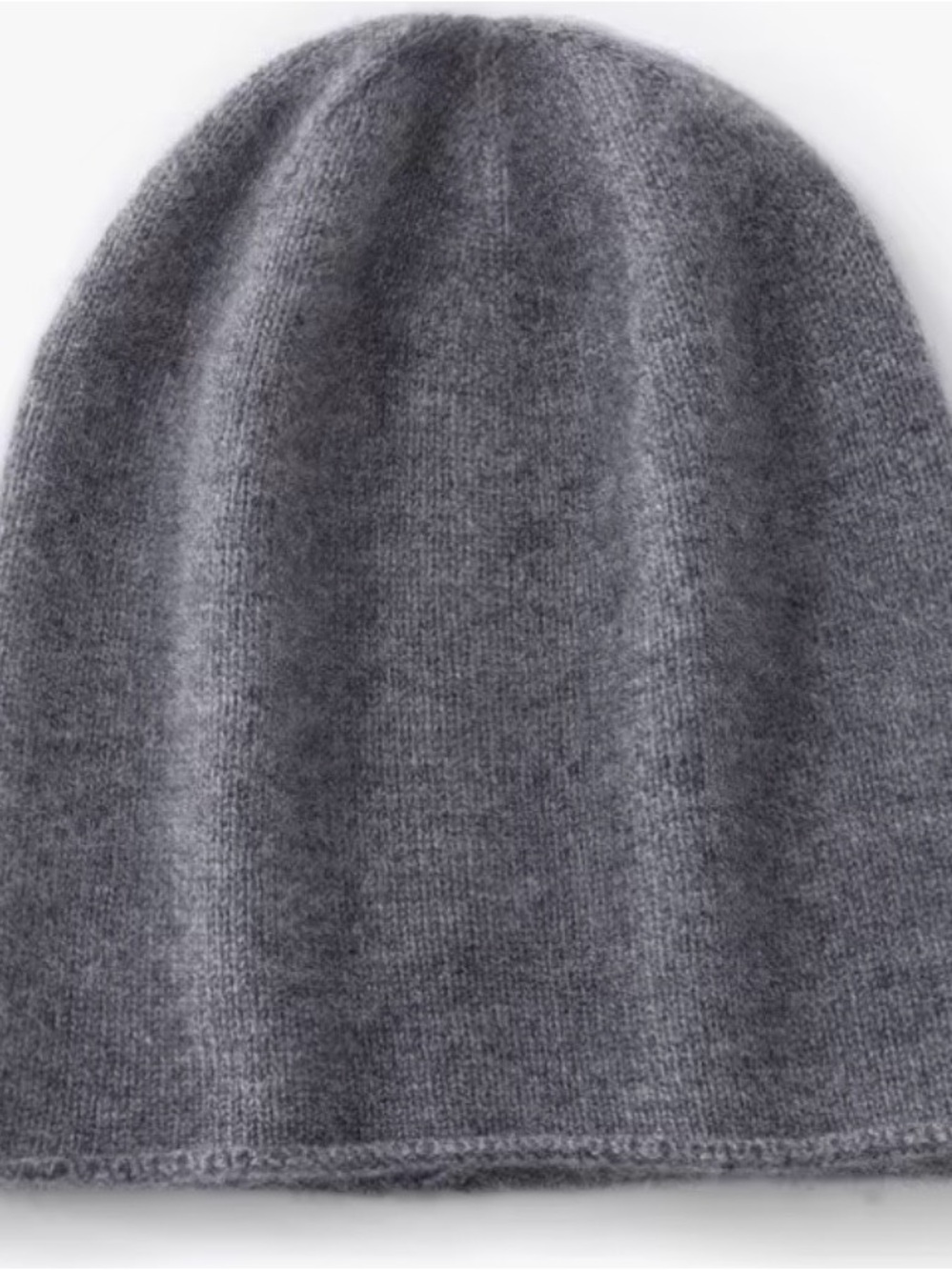 Cashmere Beanie with Removable Brooch New